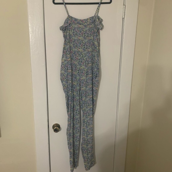 MNG Casual Floral  Jumpsuit Size Small - Picture 6 of 9